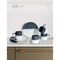 Table 12 Bruckner Stoneware 8-Piece Set, Four 12-Ounce Coffee Mugs & Four 8 Salad Plates TD8YM - alternate 3