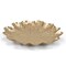 Homeroots 12in Gold Metal Handmade Leaf Trinket Tray 713009 - alternate 2