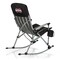 Picnic Time Family Of Brands NCAA Mississippi State Bulldogs Outdoor Rocking Camp Chair - XL Heavy Duty Camping Chair 805-01-175-384-0 - alternate 1