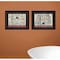 Homeroots Set Of Two Hot Bath 9 Black Framed Print Bathroom Wall Art, 2PK 405912 - alternate 4