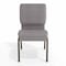 Flash Furniture Fabric Church Chair, Gray XU-CH-60096-BEIJING-GY-GG - alternate 3