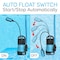 Serenelife 400W Submersible Pump Clean Dirty Water Powerful Utility Sump Pump Auto Float Switch, 16 ft. Cord SLBSMPMP50 - alternate 2
