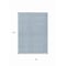 Homeroots 8' X 10' Denim Blue And Ivory Geometric Washable Indoor Outdoor Area Rug 614740 - alternate 5