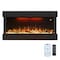 Edendirect 60 in. 5120BTU Wall Mount Electric Fireplace, 750W/1500W, Heat 400 sq. ft, Blower Heat, Remote ZR-TS60ZS-BOX - alternate 1