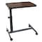 Amerihome Adjustable Height Rolling Over Bed Table 24 x 16 in. OBT24 - alternate 1