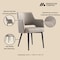 Manhattan Comfort 6-Piece Tremont Dining Chair in Taupe 6-DC104-TP - alternate 3