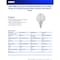 Feit Electric White G16.5 E12 (Candelabra) Filament LED Bulb Soft White 60 Watt Equivalence, 2PK BPG1660927WFIL2 - alternate 3