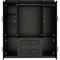 Homeroots 71" Black Wood Six Door Two Drawer Combo Dresser 617968 - alternate 4