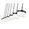 Z-Lite Renaud Matte Black 7 Light Linear Chandelier 827P6-7L-MB-LED - alternate 3