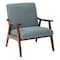 Osp Home Furnishings Davis Chair, Klein Sea DVS51-K21 - alternate 1