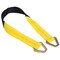 Keeper Axle Strap with D-Ring, 2 in W, 36 in L, Polyester, Yellow, 3333 lb Working Load 04228 - alternate 2