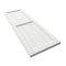 Ekena Millwork True Fit PVC, Two Board Framed Board-n-Batten Shutters, Unfinished, 10 3/4W x 42H, PR TFP101BF11X042UN - alternate 3