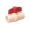 B&K ProLine 6700CTS Series 107-124HN Ball Valve, 3/4" Slip x Slip Connection, 100 psi, CPVC Body, White 107-124 - alternate 2