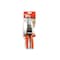Crescent Utility Snip, 10-1/2 in OAL, Straight Cut, Steel Blade, Non-Slip Grip Handle, Orange Handle M300N - alternate 3