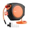 Vevor Retractable Air Hose Reel 80 FT x 3/8 Inch Hybrid Air Hose Max 300PSI NWA-I25 - alternate 1