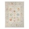 Homeroots 2' X 3' Blue and Orange Floral Stain Resistant Indoor Outdoor Area Rug 531488 - alternate 2