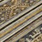 Homeroots 9' X 12' Chocolate Taupe And Gold Tribal Washable Indoor Outdoor Area Rug 615408 - alternate 2