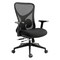 Leisuremod Angel Ergonomic Mesh Swivel Office Chair, Lumbar Dial, Y-Frame AO25BL - alternate 1