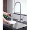 Anzzi Bastion Single Handle Standard Kitchen Faucet in Brushed Nickel KF-AZ209BN - alternate 4