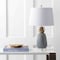 Jonathan Y Pineapple 23" Ceramic LED Table Lamp, Gray/Gold JYL4019B - alternate 3