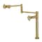 Kingston Brass Deck Mount Pot Filler Faucet with Knurled Handle, Brushed Brass KS4707RKX - alternate 1