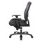 Space Seating 75 Series Big & Tall Double AirGrid Back and Fabric Seat Chair, Dillon Black 75-7A773-R107 - alternate 2