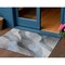 Homeroots 3' X 5' Sky Blue Gray And Silver Abstract Washable Indoor Outdoor Area Rug 616766 - alternate 1
