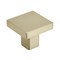 Amerock Monument 1-3/16 inch (30mm) Length Golden Champagne Cabinet Knob, 10PK 10VMP36905BBZ - alternate 1