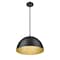 Z-Lite Vega Matte Black 1 Light Pendant 4501P16-MB - alternate 3