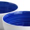 Gibson Home Crenshaw 7 Inch 2 Piece Stoneware Bistro Bowl Set in Blue and White 127295.02 - alternate 2