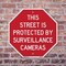Signmission This Street Is Protected by Surveil, 6 inch X 6 inch, Plastic Sign, 2PK OC-P-2PACK-6-331 - alternate 3