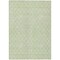Homeroots 5' X 8' Mint Green And Ivory Geometric Washable Indoor Outdoor Area Rug 596124 - alternate 2