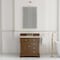 James Martin Vanities Brookfield 36" Single Vanity, Honey Oak, w/ 3 CM Siberian Silestone Top 547-V36-HNO-3SFR - alternate 4