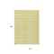Homeroots 10' X 14' Yellow And Ivory Geometric Washable Indoor Outdoor Area Rug 613818 - alternate 3