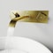 Vigo Titus Two Handle Single-Hole Wall Mount Bathroom Faucet in Matte Brushed Gold VG05002MG - alternate 2