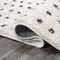Jonathan Y Pele Modern Geometric Dot Shag White/Gray 5 ft. x 8 ft. Area Rug MOH400A-5 - alternate 2