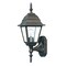 Homeroots Antique Brown Swing Arm Outdoor Wall Light 398543 - alternate 1