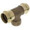 Viega ProPress tee P1 1 P2 1 FPT 0.75 bronze 79765 - alternate 2