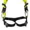 Fall Safe Safety Harness, Aluminum, S/M, Black/Green FS242IBD-S/M - alternate 2