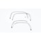 Putco Fender Lip Trim, Full Wheel Well; Polished; Stainless Steel; 2 Inch Width; With Trim For 4 97280 - alternate 1