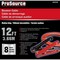 Prosource 0 Booster Cable, 8 AWG Wire, 4Conductor, Clamp, Clamp, Stranded, RedBlack Sheath 81214 - alternate 2