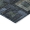 Homeroots 8' Blue Gray And Charcoal Round Geometric Washable Indoor Outdoor Area Rug 605021 - alternate 2