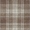 Homeroots 9' X 12' Brown Black And Ivory Plaid Washable Indoor Outdoor Area Rug 596319 - alternate 2