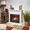 Duluth Forge Ventless Natural Gas Fireplace With Mantel - 26,000 BTU, Remote Control, White Finish DFS-300NR-3WT - alternate 2