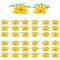 Eureka Growth Mindset Sun & Clouds Deco Trim Extra Wide Die-Cut, 37 Feet Per Pack, 6PK 846303 - alternate 1
