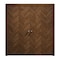 Sartodoors Sliding Closet Double Bi-fold Doors 96 x 80 inches, Ego 5005 Cognac Oak Veneer, Sturdy Tracks Mold EGO5005DBF-DKO-96x80 (4* 24x80) - alternate 1