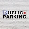 Signmission Public Parking Right, 48 Inch x 120 Inch, Vinyl Banner B-120-30823 - alternate 3