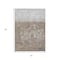 Homeroots 5' X 8' Taupe And Silver Abstract Washable Indoor Outdoor Area Rug 632102 - alternate 1