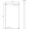 Siemens ALPHA 160/400/630/1250 DIN section cover closed H = 450 mm W = 250 mm 8GK9602-3KK10 - alternate 2