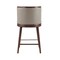 Manhattan Comfort Evalyn Counter Stool  in Taupe - Set of 3 3-CS021-TP - alternate 2